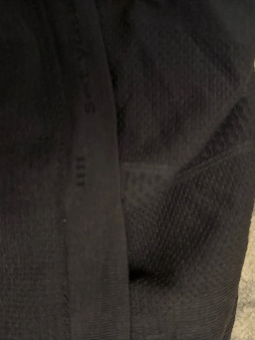 Lululemon Swiftly Tech Short Sleeve Crew Black / Black